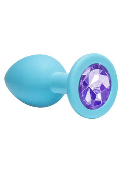Plug-Anal Plug Emotions Cutie Medium Turquoise Light Purple zdjęcie 3
