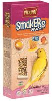 Kolby dla kanarków 3 smaki - jajeczna miodowa owocowa Vitapol Smakers 3szt