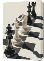 Obraz 40x60cm Szach i Mat
