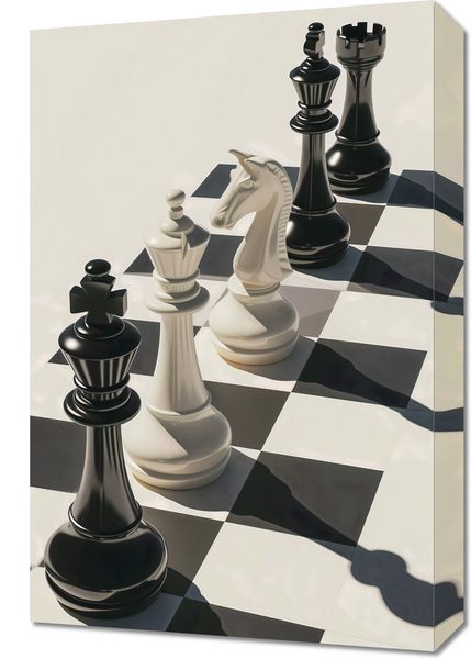 Obraz 40x60cm Szach i Mat zdjęcie 1