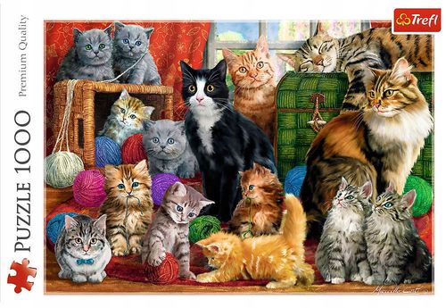 Puzzle 1000 Zachód Słońca Nad Santorini 10435 na Arena.pl