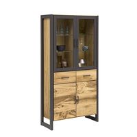 Witryna duża 3 Loft dąb dziki