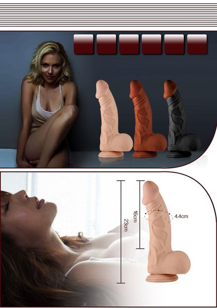 9"" Real Extreme Vibrating Dildo Flesh zdjęcie 7