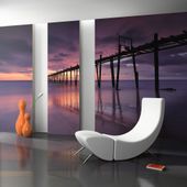 Fototapeta - Port - drewniane molo 450x270