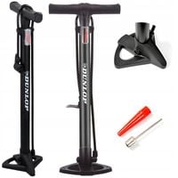 STACJONARNA POMPKA ROWEROWA DO ROWERU SAMOCHODOWA JAKOŚĆ DUNLOP PODŁOGOWA