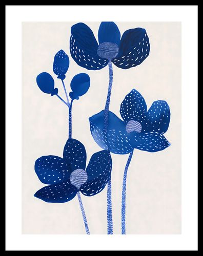 Plakat 30x40cm Nocne Kwiaty na Arena.pl