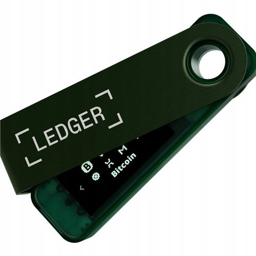 Portfel Ledger Nano S Plus emerald green na Arena.pl
