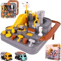 Tor Samochodowy Parking Auta Zjeżdżalnia Manualna