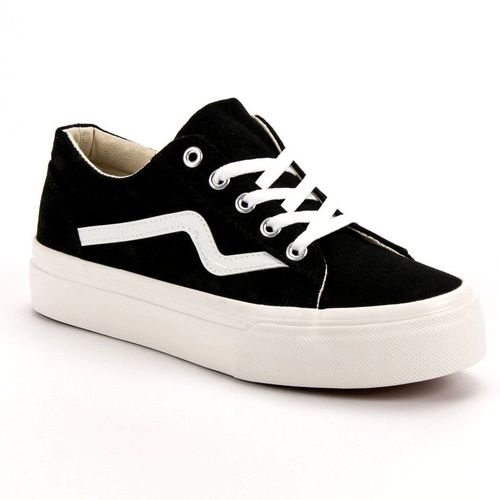 Modne Czarne Trampki r.36 na Arena.pl