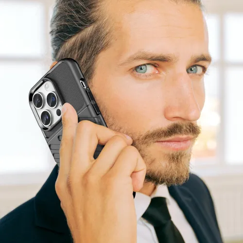 thunder case etui iphone 14 pro pancerny pokrowiec czarny na Arena.pl