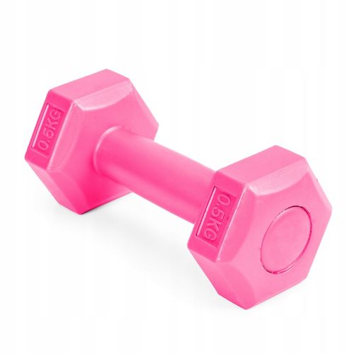 HANTELKI DLA KOBIET HANTLE 1kg CIĘŻARKI 2x 0,5kg ZESTAW HANTLI DO ĆWICZEŃ na Arena.pl