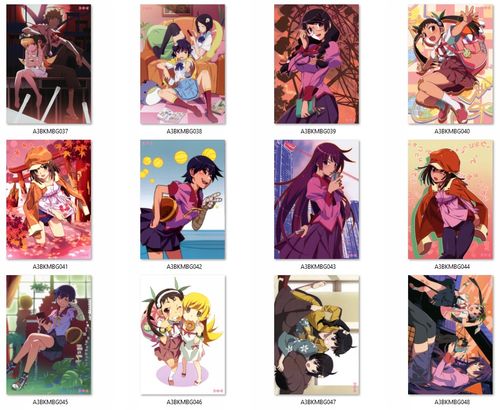 Plakat Bakemonogatari Monogatari DO WYBORU na Arena.pl