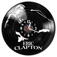 Zegar ścienny z płyty winylowej Eric Clapton 1234.14