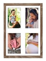 Ramka na 4 zdjęcia Hekla 30x40x4 galeria sonoma truflowa 1szt.