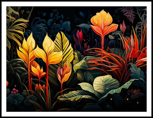 Plakat 100x75cm Tropikalna Symfonia na Arena.pl