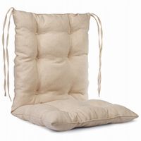 Poduszka ogrodowa dekoracyjna 50x100 100x50 cm na krzesło w kolorze beżowym