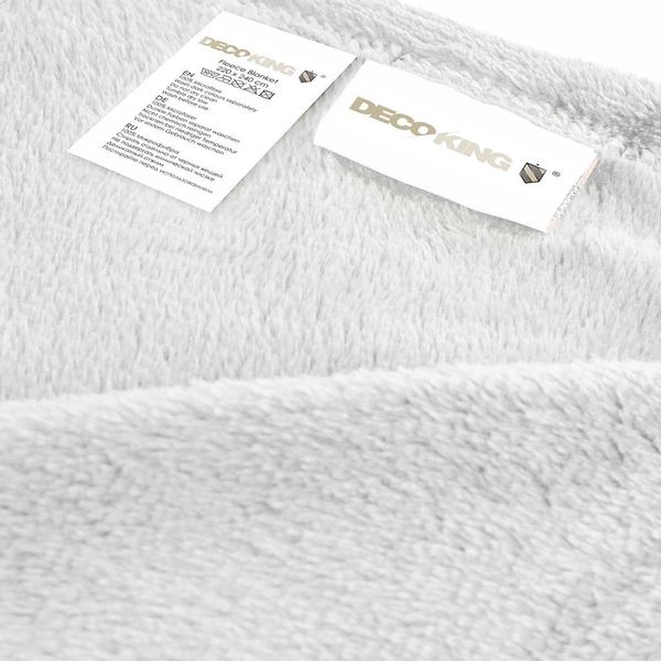 Koc DecoKing WHITE 70x150 zdjęcie 4