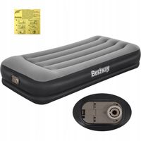 MATERAC DMUCHANY Z POMPKĄ Jednoosobowy 191x97x36 cm ŁÓŻKO BESTWAY 67723