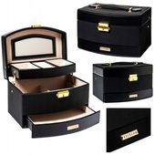 Organizer Peterson kuferek pojemny Peterson na biżuterię kolczyki