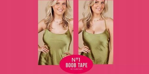 CureTape Taśma do biustu 5x5 z nasutnikami beż na Arena.pl