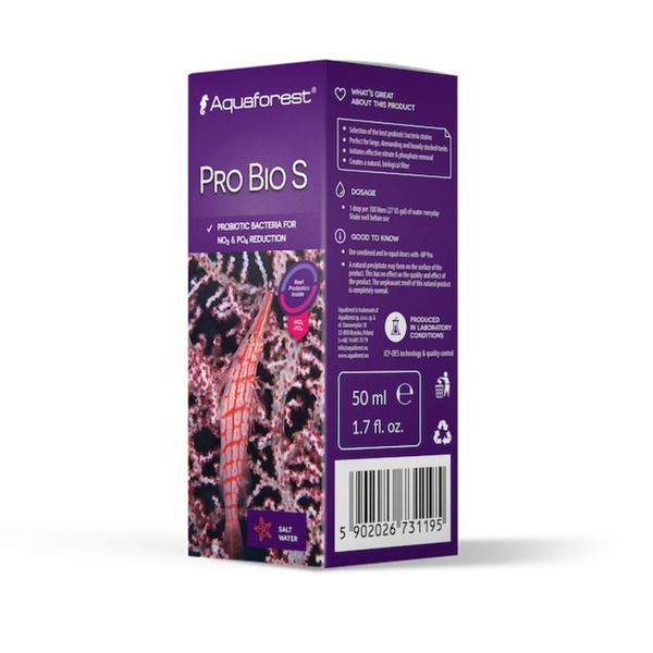 Aquaforest ProBioS 50ml - bakterie do akwarium zdjęcie 1