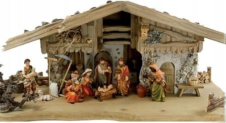 CUDOWNE Figurki do Szopki KOLOROWE, 11-części - maks. 7,0cm wysokie zdjęcie 3