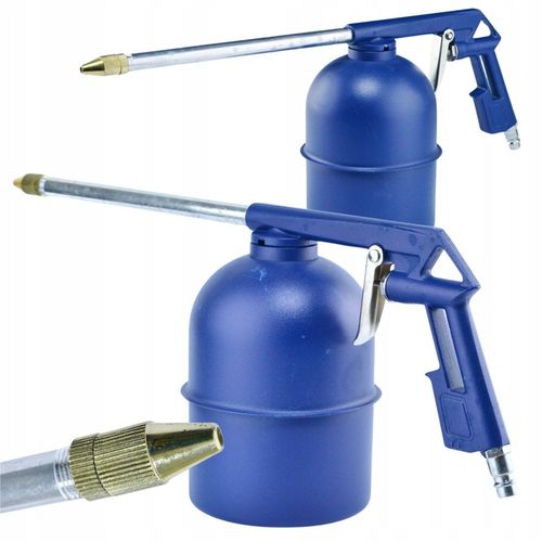 ZESTAW LAKIERNICZY PNEUMATYCZNY DO KOMPRESORA 4 X PISTOLET + WĄŻ 5EL BLACK na Arena.pl