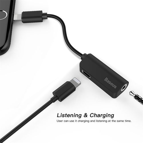 BASEUS adapter lightning do Lightning mini Jack 3.5 mm na Arena.pl