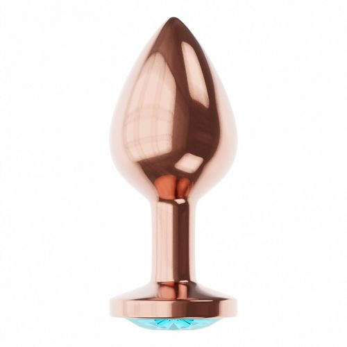 plug butt plug diamond topaz shine l rose gold na Arena.pl