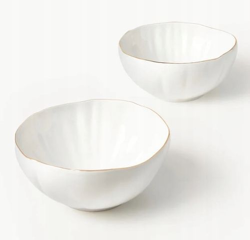 Komplet naczyń śniadaniowych z porcelany z reliefem Sali, dla 4 osób na Arena.pl