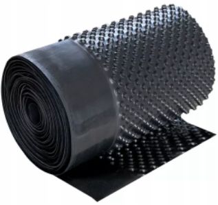 KACBUD FOLIA KUBEŁKOWA FUNDAMENTOWA IZOLACJA Z ATESTEM 400g/m2 0,5m x 20mb na Arena.pl