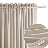 Zasłona gotowa welur welurowa velvet na taśmie żabki 140x250 Bianca Kolory