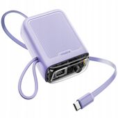 innostyle mini powerbank 10000mah 2x usb-c typ c 33w rozwijany kabel usb-c