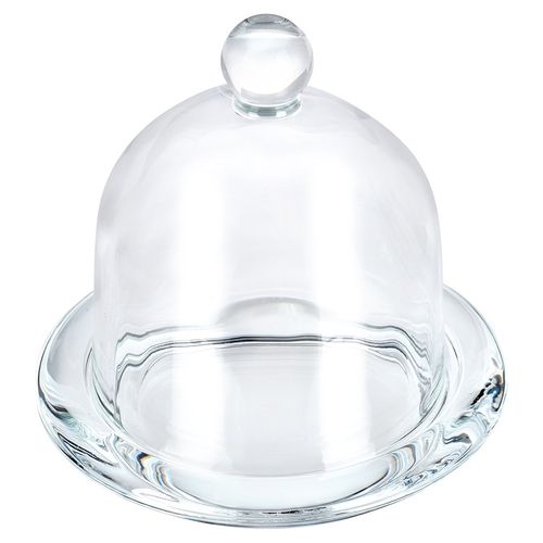 Pojemnik na Cytrynę Szklany z Pokrywką do Przechowywania Podawania Cytryny na Arena.pl