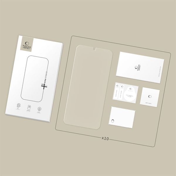 szkło hartowane tech-protect bundle 10-pack galaxy s26 clear zdjęcie 8