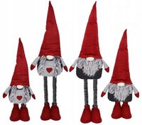 KRZAT ŚWIĄTECZNY KRASNAL MIKOŁAJ DUŻY NA ŚWIĘTA PREZENT zestaw 2szt