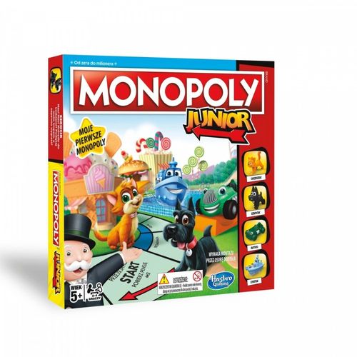 Hasbro Gra Monopoly Junior na Arena.pl