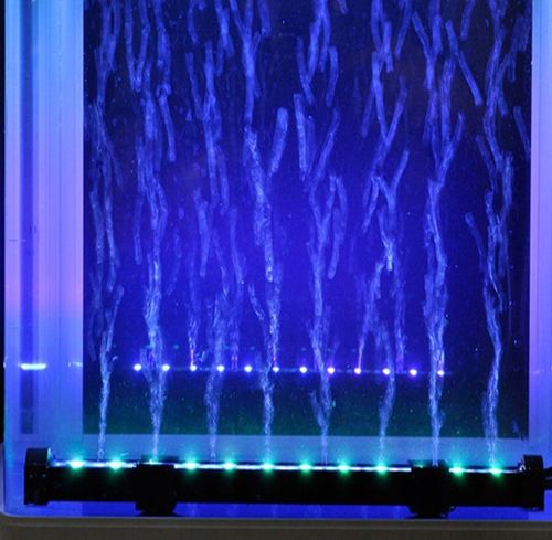 OŚWIETLENIE LED RGB LAMPKA AKWARIOWA LAMPA DO AKWARIUM 15 DIOD 4W 230V ZD87 na Arena.pl