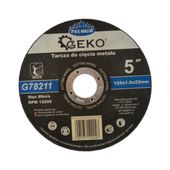 Tarcza do cięcia metalu INOX 125x1,0x22,23 GEKO G78211
