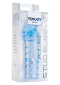 power stud sleeve blue