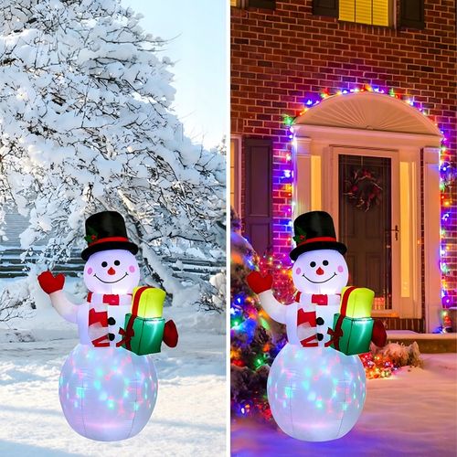 BAŁWAN nadmuchiwany ŚWIECĄCY DUŻY pompowany LED 150cm dmuchaniec na Arena.pl