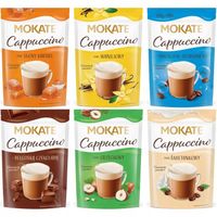 Kawa Cappuccino Mokate MIX 6 SMAKÓW 110g x 6 karmel wanilia orzech