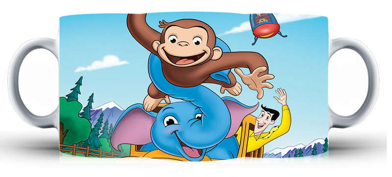 Kubek ceramiczny Ciekawski George zdjęcie 2