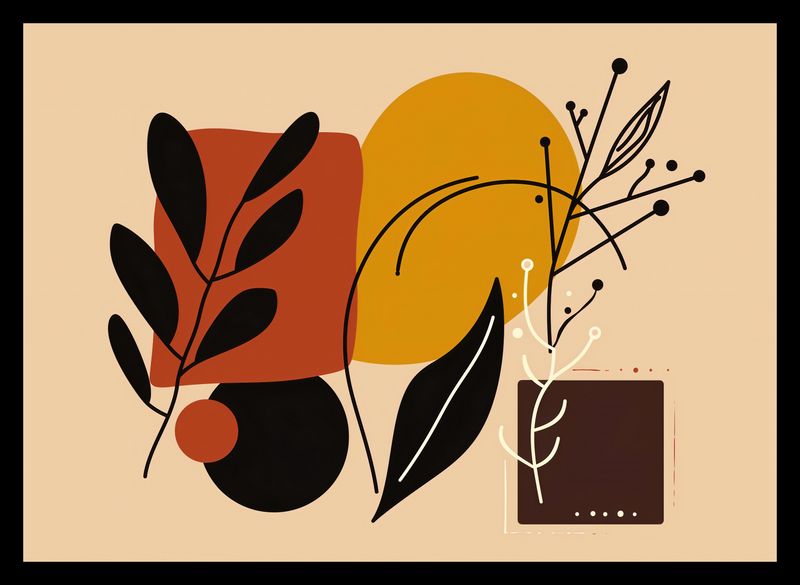 Plakat 35x25cm Ciepłe Kontury zdjęcie 2