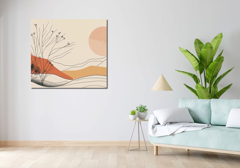 Obraz 100x90cm Pustynna Wydma zdjęcie 2