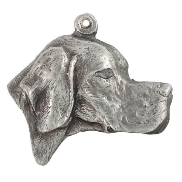 Pointer brelok do kluczy posrebrzany Art-Dog zdjęcie 3