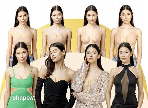 SHAPEIT. TAŚMA DO BIUSTU PODNOSZENIA BIUSTU TAPING PIERSI +INSTRUKCJA VIDEO na Arena.pl