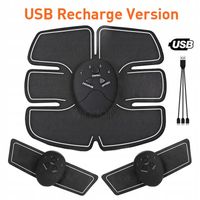 ELEKTROSTYMULATOR STYMULATOR MIĘŚNI BRZUCHA EMS MASAŻER TRENER ODCHUDZAJĄCY