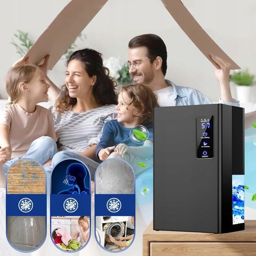 Osuszacz powietrza ULTRA WYDAJNY AUTOMATYCZNY DOMOWY pochłaniacz na Arena.pl