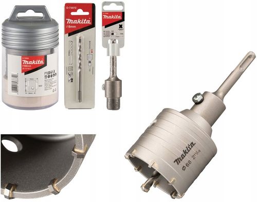 MAKITA D-74011 OTWORNICA KORONKA DO BETONU SDS+ 68 na Arena.pl